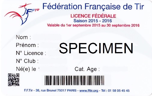 Nouvelles Licences 2015/2016